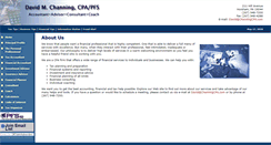 Desktop Screenshot of channingcpa.com