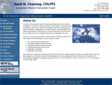 Tablet Screenshot of channingcpa.com